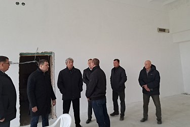 Сергей Грачев оценил ход работ на объектах физкультуры и спорта в Бузулуке